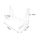 Acrylic Bookshelf Transparent Book Display Stand Magazine Picture Frame Stand