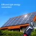 Medium and Large Dog Pet Solar and USB Charging LED Light Collar Neck Circumference