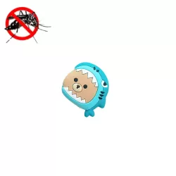 QW0006 Cartoon Plant Essential Oil Mosquito Clip Summer Student Children Outdoor Mosquito Hairpin Headdress Color Random Delivery