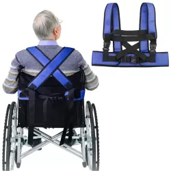 LYAQD-3 Postoperative Anti-Fall Wheelchair Adjustable Seat Belt Blue
