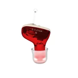 AN127 Invisible In-Ear Hearing Aid Sound Amplifier For The Elderly And Hearing Impaired Red Right Ear