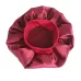 2 PCS TJM-301 Night Cap With Wide Brim And Elasticity Headband Ladies Chemotherapy Cap Hair Care Hat Red Wine