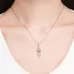 SCC961 S925 Silver Pearl Dream Catcher Net Pendant Bracelet DIY Jewelry Accessories