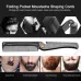 Folding Oil Head Comb Beard Styling Comb Plating Gray