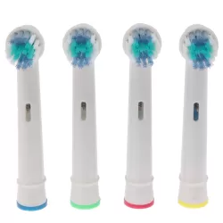4 PCS Electric Toothbrush Heads Replacement Oral Health Care White
