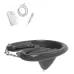 Household Pregnant And Elderly Recline Shampoo Basin Hair Care Black