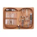 14 In 1 Nail Clippers Set Stainless Steel Beauty Manicure Tool Brown
