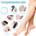 10 In 1 Foot File Clean Tool Kit Foot Care Pedicure Tools Set Black