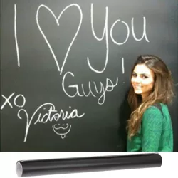 PVC Matte Blackboard Wallpaper or Graffiti Board Blackboard Wallpaper Wall Sticker