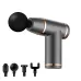 Mini Fascia Massager Pulse Micro-Current Physiotherapy Muscle Cervical Spine Massage Equipment Button version 168 Gray