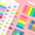 5pcs Fluorescent Transparent Small Sticker Note Indicator Label Index Sticker