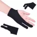 2 Finger Anti-fouling Drawing Glove for Graphics Drawing Tablet Both for Right and Left Hand For women