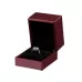 Brush PU Leather Jewelry Box Jewelry Gift Bag Date Red Ring Box