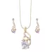 Fashion Wedding Zircon Crystal Jewelry Sets for Women