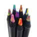 8 In 1 Rainbow Pencils Set Wooden Colored Pencil for Kids Adults Art Drawing