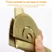 Brass Retro Drawing Ruler Measuring Tools 0-10cm Isosceles Triangle Ruler