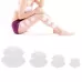4 Cups in Set Health Care Body Massage Cupping Therapy Anti Cellulite Silicone Vacuum Cups White