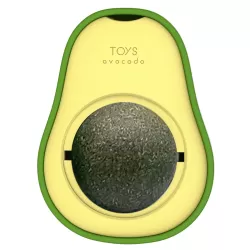Catnip Balls And Avocado Teasing Cat Teeth Cleaning Toy