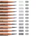 12pcs in Box Marco 7001 Sketch Pencil Children Original Wooden Word Learning Stationery Art Calligraphy Drawing 2B Pencil