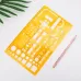 Ruler Universal Furniture Construction Template Ruler School Accessories