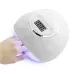 F6 UV LED Lamp Nail Dryer Dual hands Nail Lamp Curing UV Gel Nail Polish With Sensor  Timer  LCD Display White EU