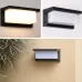 10W Outdoor Patio Wall Waterproof Solar Wall Light