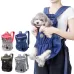 Doglemi Pet Outing Backpack Dog Shoulder Chest Bag Breathable Mesh Dog Cat Bag