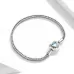 S925 Sterling Silver Heart Moonstone Bracelet Women Jewelry