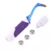 Lit-Pack 3 in 1 LED Professional Dental Oral Tool Kits Dental Mirror  Tooth Stain Eraser  Plaque Remover Set