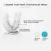 Vwhite 3 Cleaning Modes Silicone Electric Automatic Beauty Tooth Instrument White