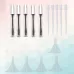 5PCS 12ml Empty Mascara Tube With Eyelash Wand and 5pcs Funnels And Transfer Pipettes Set For Castor Oil DIY Container Set