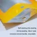 100PCS Aluminum Foil Ziplock Bag Jewelry Sealed Packaging Bag Pink Gradually Purple