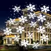 Christmas Snow Outdoor Waterproof Projection Lamp Landscape Lawn Decoration Light
