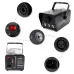 ZQ-B317 500W LED Full Color Remote Control Fog Machine Color Smoke Generator Stage Lighting Bar Lighting  EU Plug