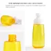 60ml 5 PCS Travel Plastic Bottles Leak Proof Portable Travel Accessories Small Bottles Containers Yellow