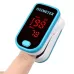 Finger Pulse Oximete LED HD Display Portable Oximeter Equipment Blood Oxygen Monitor Pulse Oximeter Blue