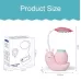 L-0 Cartoon Snail Pen Holder USB Rechargeable LED Soft Eye-Protection Desk Lamp