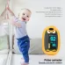 Pediatric Finger Pulse Oximeter Neonatal Blood Oxygen Children Kids Rechargeable USB Infant Blood Oxygen Monitor Orange