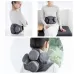 Moxibustion Clothing Thickened Smokeless Neck and Shoulder Insulation Clothing Moxibustion Flocking Cloth Cover 3 United Gray