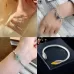 Sterling Silver Vintage Open Bracelet Hand Decoration