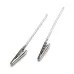 40 PCS 10cm Metal Wire Rope Alligator Clips
