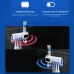 Ultraviolet Toothbrush Sterilizer Bathroom Wall-mounted Toothbrush Holder Black