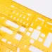 Ruler Universal Furniture Construction Template Ruler School Accessories
