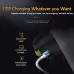 L001 5W USB Charging Hand-held LED Camping Lamp with Power Bank Function Green