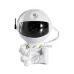 USB Astronaut Shape Colorful LED Laser Star Projection Light Guitar
