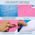 Erasable PVC Round Self-Adhesive Message Board Children Drawing Teaching Blackboard Sticker Color Random Delivery 10 Colors in Set 30CM