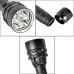 50M 15W Diving Flashlight 5000 LM UV Purple Light