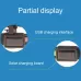Medium and Large Dog Pet Solar and USB Charging LED Light Collar Neck Circumference