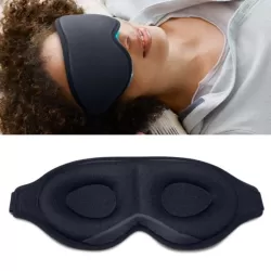 3D Breathable Shading Three-Dimensional Nose Wing Integrated Eye Mask 1021