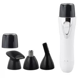 BZ-3563B 4 In 1 USB Shaver Nose Hair Trimmer White